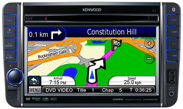 Kenwood DNX 520 VBT Golf 5 6 Touran Plus Garmin Navi 