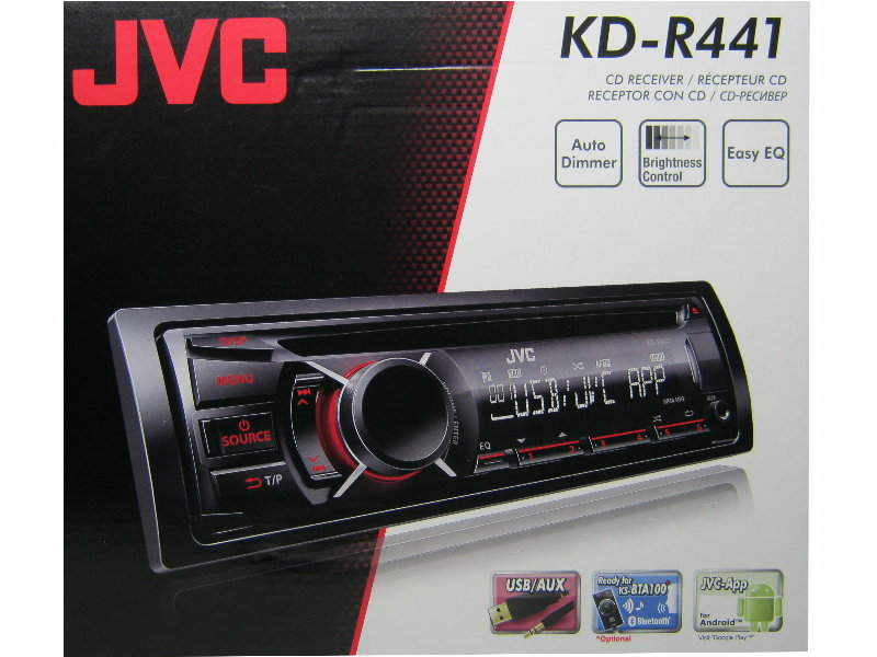JVC KD-R441 USB CD MP3 Autoradio AUX IN Radio RDS | eBay