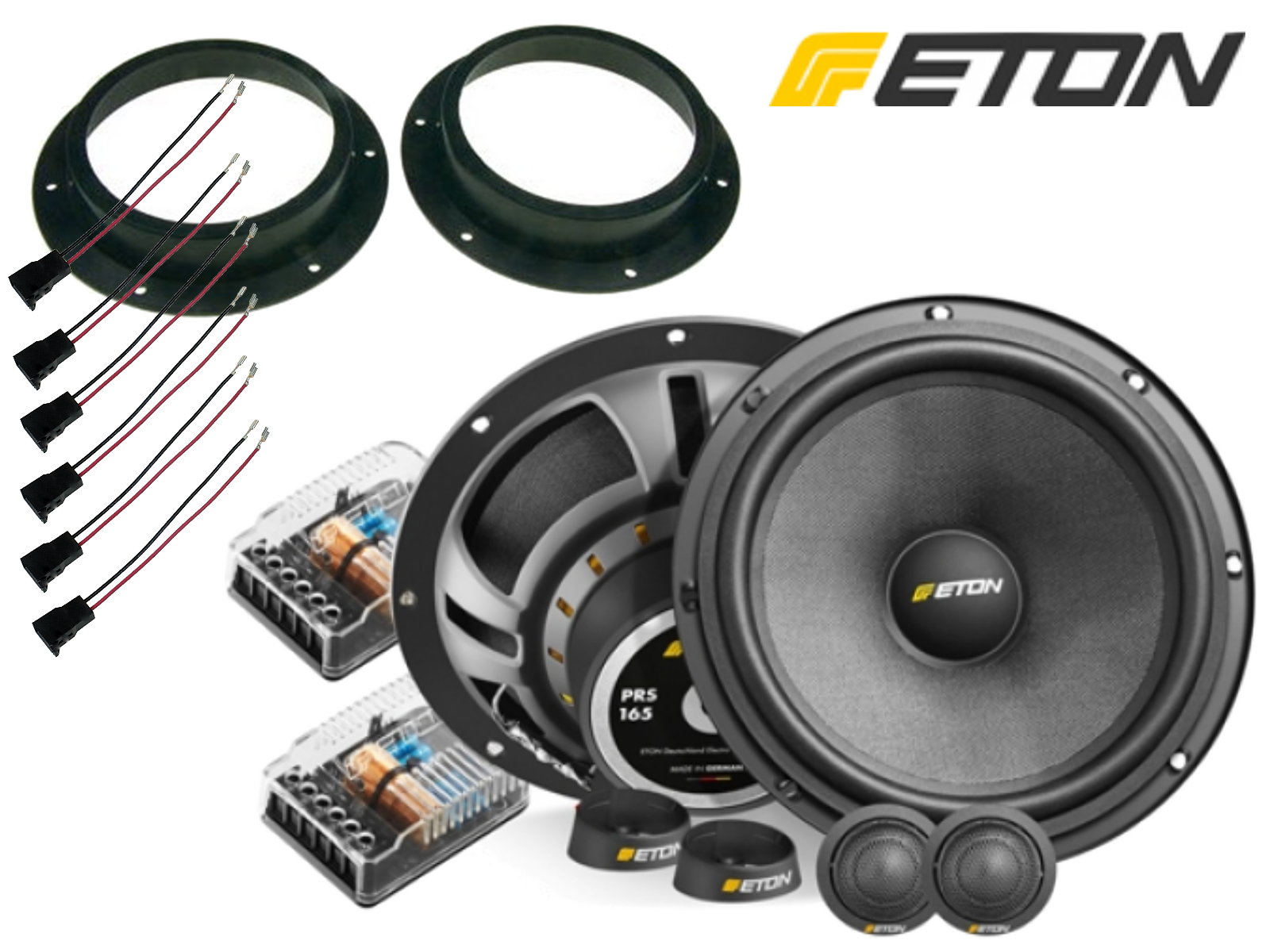 3-Wege Lautsprechersystem Eton UGVWT5-F3.1 Eton Lautsprecher-Upgrade kompatibel mit VW T5