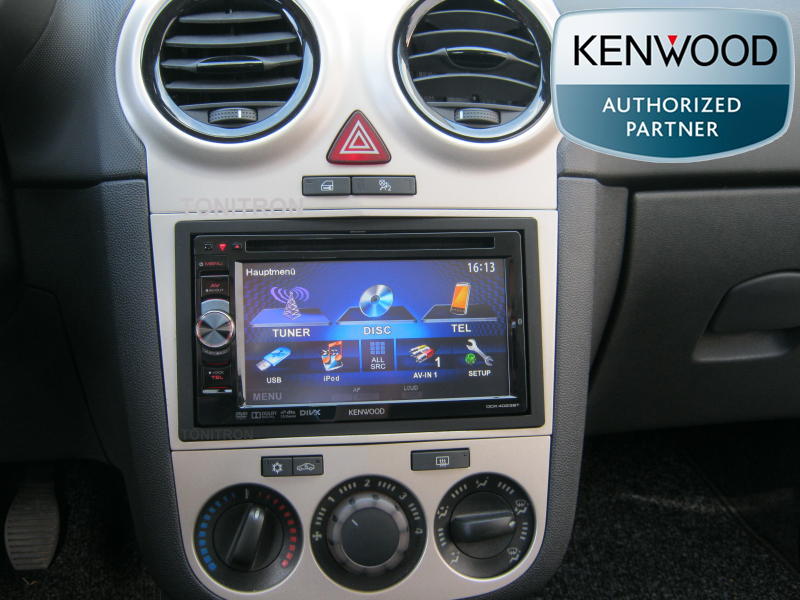 Kenwood Opel Corsa D ab 2006 Doppel-DIN Radio DVD USB Aux ...