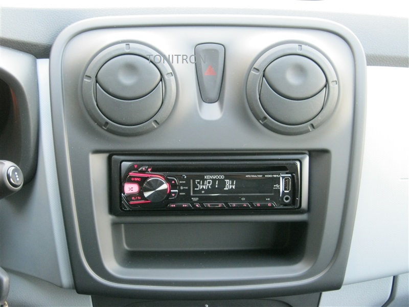 KENWOOD Dacia Logan MCV à partir de 2012 autoradio